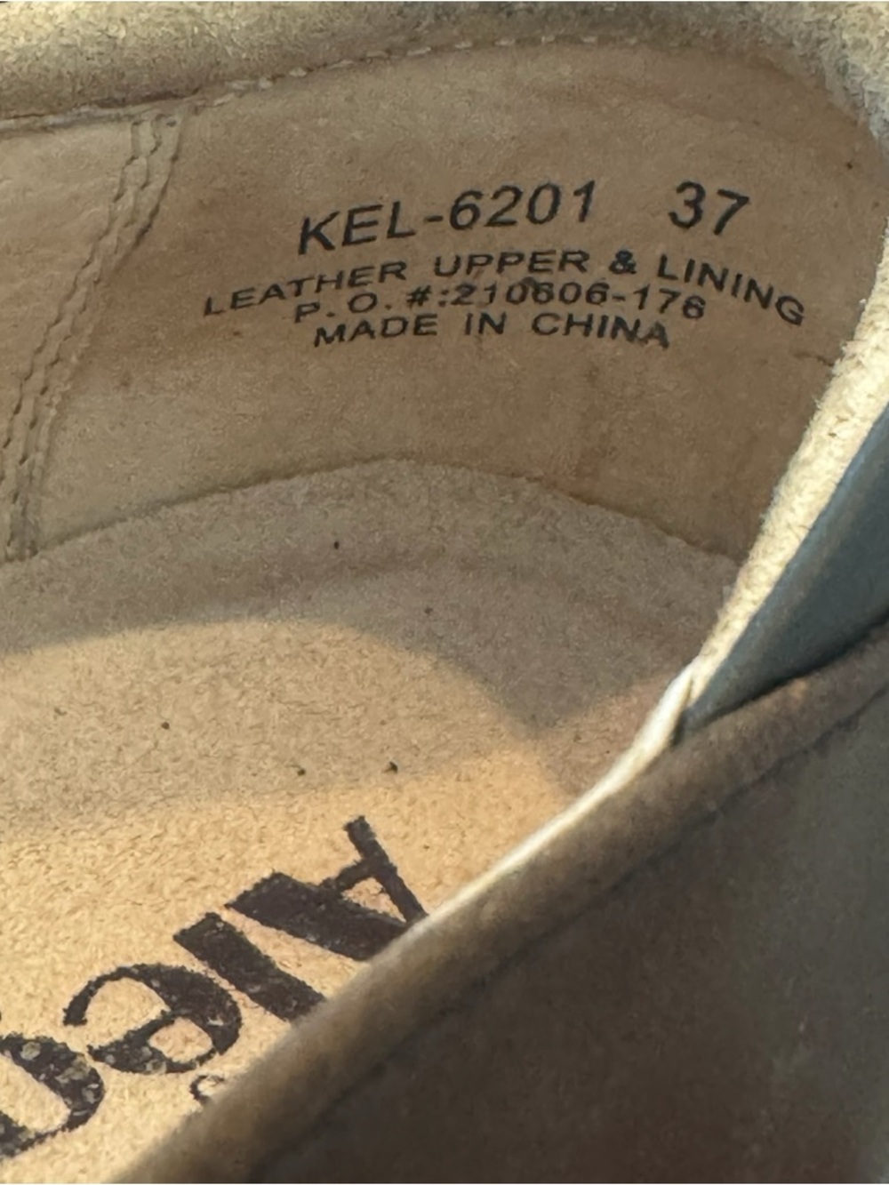 Alegria Women's Keli Professional shoes in oiled brown leather size 37 - Picture 4 of 6